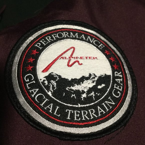 Alpine Tek down filled maroon color size small for extreme cold weather - Picture 2 of 10